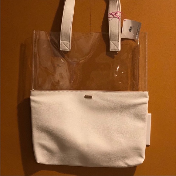 NWT 🌸 Ban.do Peekaboo Tote (White) - Picture 7 of 14